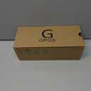 GPOS Womens Slides with Memory Foam Soft Cushioned Cozy House Slippers for Woman Comfy Open Toe Ladies Sandals Leather Slip on Bedroom Shoes Plantar Fasciitis Indoor Outdoor (White)