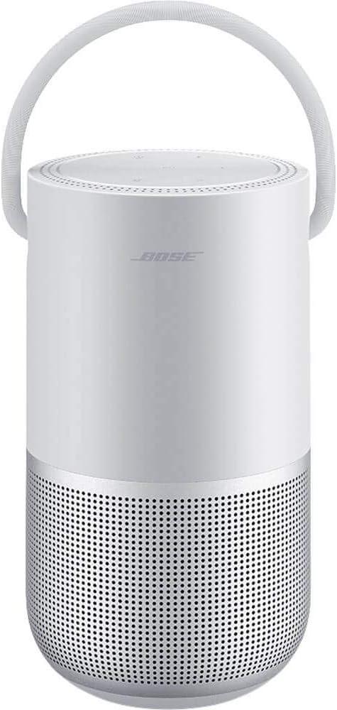 Bose Portable Smart Speaker  Wireless Bluetooth Speaker with Alexa Voice Control Built-in, Silver