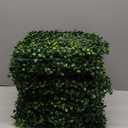 Grass Wall Panels 12 Pcs 10"x 10" Grass Wall Backdrop Panels Artificial Boxwood Greenery Wall Backdrop Privacy Hedge UV Protected for Indoor Outdoor Garden Backyard Party