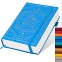 TIEFOSSI Constellations A5 Dotted Hardcover Journal Notebook, 100gsm 400pages Writing Paper, Organizers Notebook for Women, Men, Teens (Aquarius)