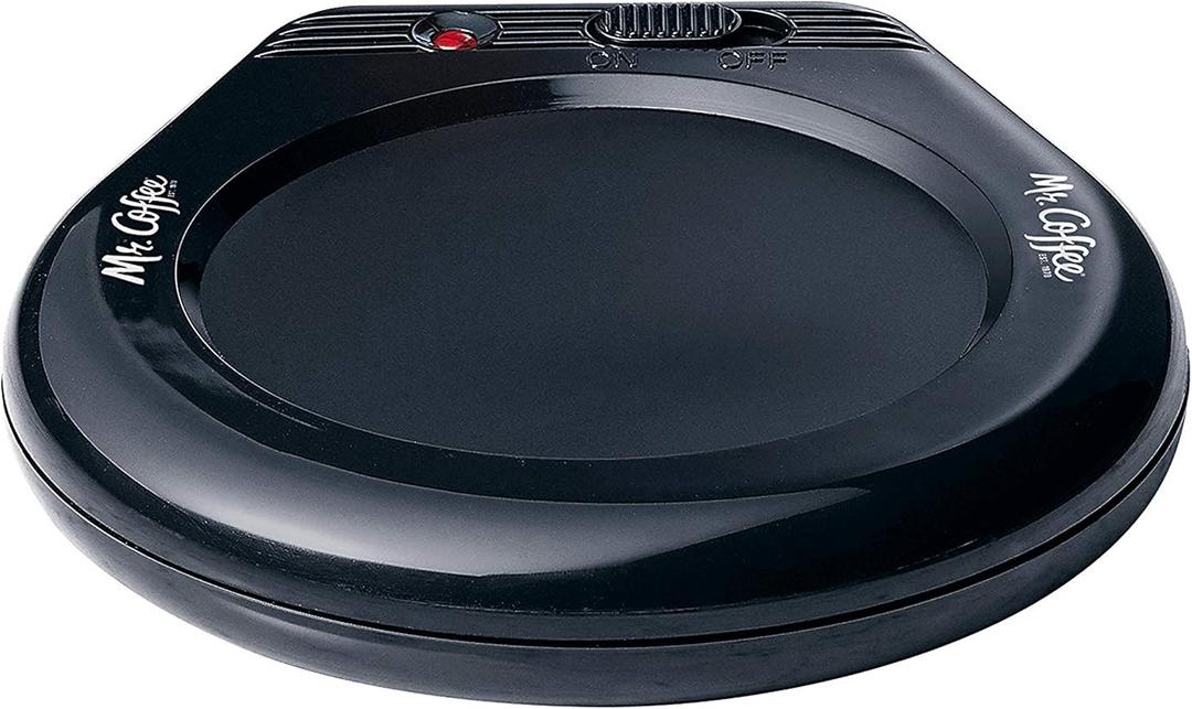 Mr. Coffee Mug Warmer for Coffee and Tea Portable Cup Warmer for Travel Office Desks and Home Black | Gifts for Teachers (1 Count (Pack of 1))