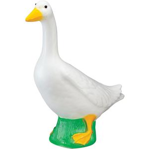 Fox Valley Traders Gaggleville Porch Goose Baby Statue Charming 17" Outdoor Decorative Figurine for Garden, Patio, or Entryway Accent