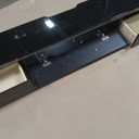 Fully-Assembled Floating TV Stand with Drawers, 94IN High Gloss Wall Mounted Entertainment Center, Modern Media Console with Storage, Under TV Shelf for Bedroom Living Room Black