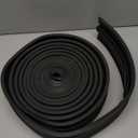 20Ft/6M Garage Door Bottom Seal  Weatherproof Stripping Rubber Seal with T-Ends 5/16 inch. Protect Your Garage from Weather and Dust with EPDM Rubber Garage Door Draft Stopper