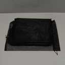 Jexila 50pcs Sheer Black Organza Gift Bags 8X12 inch Large Mesh Bags Drawstring Jewelry Pouch for Wedding Party Favor Halloween Goodie Candy Treat Bags