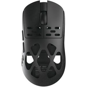 AM3 MAX Wireless Gaming Mouse, Lightweight Full Magnesium Alloy, 30000 DPI, PAW3950 Sensor, 5 programmable Buttons, Supports Wired/ 2.4GHz/ BT (Black, AM3 PRO (1k Receiver))