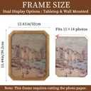 11x14 Vintage Picture Frame Antique Gold Ornate 11 by 14 Picture Frame with Glass Front, Fancy Victorian Gold Frame for Wall Hanging or Tabletop Display,Mothers Day Gift for Mom (Gold, 11X14)