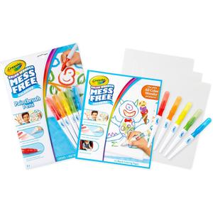 Crayola Color Wonder Paintbrush Pens & Paper, Mess Free Coloring for Toddlers, Painting Set, Toddler Arts & Crafts, Kids Gift