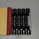 ROSALIND 30pcs Gel Nail Polish Set, 26 Colors Gel Polish with 3Pcs Glossy Matte Glitter Top Coat and Base Coat All Seasons Nude Blue Red Gel Nails art Kit DIY Salon at Home (0.17 Fl Oz (Pack of 30), Multi-Colored 02)