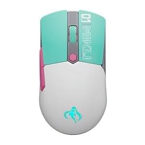 ASUS TUF Gaming Hatsune Miku Edition Mini Wireless Mouse – Right-Handed, 65g Lightweight, Compact, Tri-Mode Connectivity, 12K DPI, up to 134Hr Battery, RGB Miku Logo, PC/Mac Support - Aqua