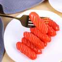 Hemoton Realistic Fake Hot Dog Prop Set 20Pcs Simulated Roasted Sausage Decoration for Food Photography Party Kitchen Display (5.50X1.50X1.50CMx5pcs)