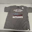WW2 Battleship USS Arizona BB-39 World War 2 Ship Model Boys T-Shirt Medium