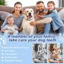 ETACCU Dog Plaque Remover for Teeth, Dog Plaque Remover Tool with LED Light, 5 Modes Teeth Cleaning Tools, Low Noise Pet Tooth Brushing Kit Dental Tools for Dog and Cat, White