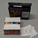 902XL Ink Cartridges Combo Pack for HP 902 XL Black Color Compatible for HP902 HP902XL OfficeJet 6978 6962 6968 6970 6958 6960 6975 6950 6954 6951 6956 6961 6963 6964 6966 Printer Cyan Magenta Yellow