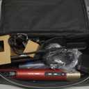Infiniti PRO CONAIR 5-in-1 Hair Drying Wand, Straightener, and Styler, Ionic All-in-One Digital Motor Blow Dryer, Includes 4 High-Performance Attachments, Cherry Red