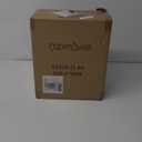 Black Ceiling Light Fixtures Flush Mount Light, 2 Bulb with Glass Flush Mount Ceiling Lights Fixture Bedroom, Indoor Outdoor Ceiling Lights for Porch Hallway Kitchen