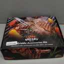 Blackstone Griddle Accessories Kit, 27Pcs Grilling Accessories Set for Blackstone and Camp Chef, Flat Top Grill Accessories Set with Spatulas, Scraper, Grill Press, Basting Cover for BBQ