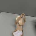 DREAM PAIRS Wedge Sandals for Women Dressy Summer, Platform Espadrille Strappy Casual Braided Heels Comfortable with Open Toe and Ankle Strap (10, Gold-glitter)