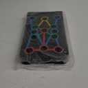 Solid Push Up Board 15 in 1 Home Workout Equipment Multi-Functional Pushup Stands System Fitness Floor Chest Muscle Exercise Professional Equipment Burn Fat Strength Training Arm Men & Women Weights (M2-Black Handle)