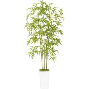 Artificial Bamboo Tree 6FT Tall Fake Plants for Home Office Living Room Decor Indoor (Write)