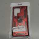 ADDIT S23 Ultra Case, Phone Case for Samsung Galaxy S23 Ultra Case, with Kickstand Ring, Adjustable Stand, Military Grade, Heavy Duty Protection, Shockproof, Anti-Fingerprint, Support Magnet Car Mount, Red