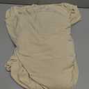 Stretch Futon Cover Armless Sofa Slipcover Foldable Sofa Bed Covers with Elastic Band, Machine Washable (Beige)