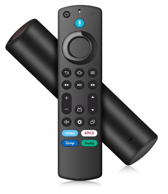 Remote Replacement with Voice Control Compatible with Fire-AMZ-TV Stick(2nd Gen/3rd Gen/HD/Lite/4K Max/4K/Cube), Smart-TV 3rd Gen, for Hisense/TCL/Onmi/Insignia/Pioneer N0t for ROKU/Samsung-TV