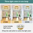 ZGLAOJT Modern LED Ceiling Light Fixture Gold Semi Flush Mount Acrylic Ceiling Light 12W Small Chandelier for Farmhouses Kitchen Dining Room Living Room Bedroom.