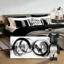 CPKATMT Abstract Wall Art For Living Room Black And White Wall Decor For Bedroom Modern Prints Wall Art For Office 20 x 40 Inch