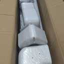 4" 23Ft Mini Split Line Set Cover, PVC Ductless Air Conditioner Decorative Pipe, Pump Covers, AC Line Cover Kit, for Outside Units Air Conditioners & Heat Pumps, All in One Set