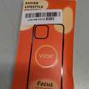 Vooii Magnetic for iPhone 17 Case, Compatible with Magsafe (Premium Liquid Silicone) (Integrated Camera Control Button) Full Body Protective Anti-Scratch Microfiber Lining 6.3", Pitaya