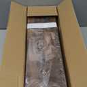 upsimples Floating Shelves for Wall, Wall Shelves for Decor Storage Set of 6, Wall Mounted Wood Shelf for Bedroom, Living Room, Bathroom, Kitchen, Picture Ledge Shelf, Brown (15.7in)