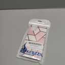 KERZZIL Luxury Rectangle Edge Compatible with iPhone 11 Geometric Marble Case,Slim Stylish Glossy Soft TPU Silicone Rubber Gel Shockproof Protective Bumper Cases Cover(Pink)