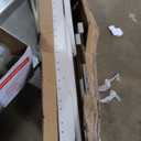 Pamapic 500 LBS Lounge Chair with Coffee Table Set of 2 White Cancel