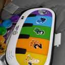 Baby Einstein 4-in-1 Kickin' Tunes Music and Language Play Gym and Piano Tummy Time Activity Mat