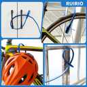 Zip Tie Lock Adjustable Cable Lock for Kids Bike, Helmet, Fridge Cabinets, Drawers, Fences, Toolboxes, Bike Rack, Suitable for Adult, Child, Kid, Baby. 3 Pack (Blue)