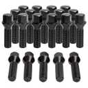M14x1.5 Extended Lug Bolts for Wheel Spacer, 20PCS 14mmx1.5 40mm Shank Length Conical Seat Aftermarket Wheel Lug Bolts, Compatible with X3 E83 X5 E53 7 Series E6x Mercedes-Benz and More