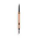 Charlotte Tilbury Brow Cheat Eyebrow Pencil - Refillable Micro-Precision Brow Pencil with Angled Tip for Natural Hair-Like Strokes - 16-Hour Wear, Waterproof, Vitamin E + Carnauba Wax