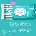 Nice 'N Clean Adult Flushable Wipes (12 x 42 Count) | Personal Cleansing Wipes Made from Plant-Based Fibers | Infused with Aloe & Vitamin E