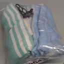 2 Packs Turkish Beach Towels Quick Dry Sand Free Soft Absorbent Adult Oversized Bath Pool Swim Towel Lightweight Thin Fast Drying Over The Lounge Chair Towel Sand Repellent Anti Vacation Essentials (72 x 36 inch, Thinner Set Turquoise Mink)