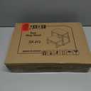 Step Stool for Adults,Holds up to 500Lb,3 in1 Heavy Duty Sturdy Two StepStools for Kichen/Bathroom/High beds, Wooden&Metal Frame, Non-Slip Pads