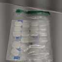 12 Pack Vmaisi Multi-Use Adhesive Straps Locks - Childproofing Baby Proofing Cabinet Latches for Drawers, Fridge, Dishwasher, Toilet Seat, Cupboard, Oven,Trash Can, No Drilling (White) (12)