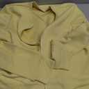 Verdusa Women's Zip Up Bomber Jacket Casual Long Sleeve Textured Lightweight Coat Business Casual Outfits Spring Fall Clothes Yellow, Medium