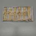 Sumind Christmas Unfinished Nutcracker Christmas Wooden Nutcrackers 5 Inch Xmas Craft Kit Box Paintable Nutcracker Figures for Adults Arts Project Ornaments Decoration(12 Pieces)