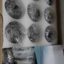 8 Light Sputnik Chandelier with Glass Globe Mid Century Modent Black Gold Ceiling Light Fixture Large Flush Mount Chandelier for Dining Room Bedroom Living Room Kitchen.