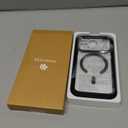 Miracase Magnetic for iPhone 17 Pro Case 6.3" [Compatible with MagSafe] Full-Body Phone Case with Built-in Glass Screen Protector & Camera Control,Drop Proof iPhone 17 Pro Cover, Black