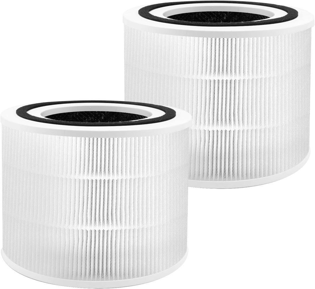 240 Replacement Filter Compatible with 240 Air Cleaner Purifier, 3-in-1 HEPA 14 Filter Replacement, 2 Pack