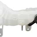 TRQ Radiator Coolant Reservoir Expansion Tank Overflow Bottle Compatible with 2015-2016 Dodge Challenger Charger CH3014157 68237637AB 68237637AA