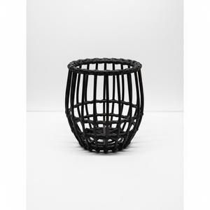 Wood Rope Lamp Shade, Farmhouse Rustic Woven Lampshade Replacement for Table and Floor Lamps, Wicker Pendant Light Cover, Small Chandelier Lamp Shade for Living Room, Kitchen, Desk Decor