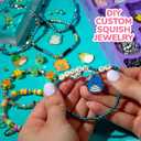 Original Squishmallows Bracelet Design Set, Cute & Friendship Bracelet Kit, Jewelry Making Kit, Charm Bracelet Making Kit, Beading & Jewelry Making, Friendship Bracelet Making Kit, 1.5 inches